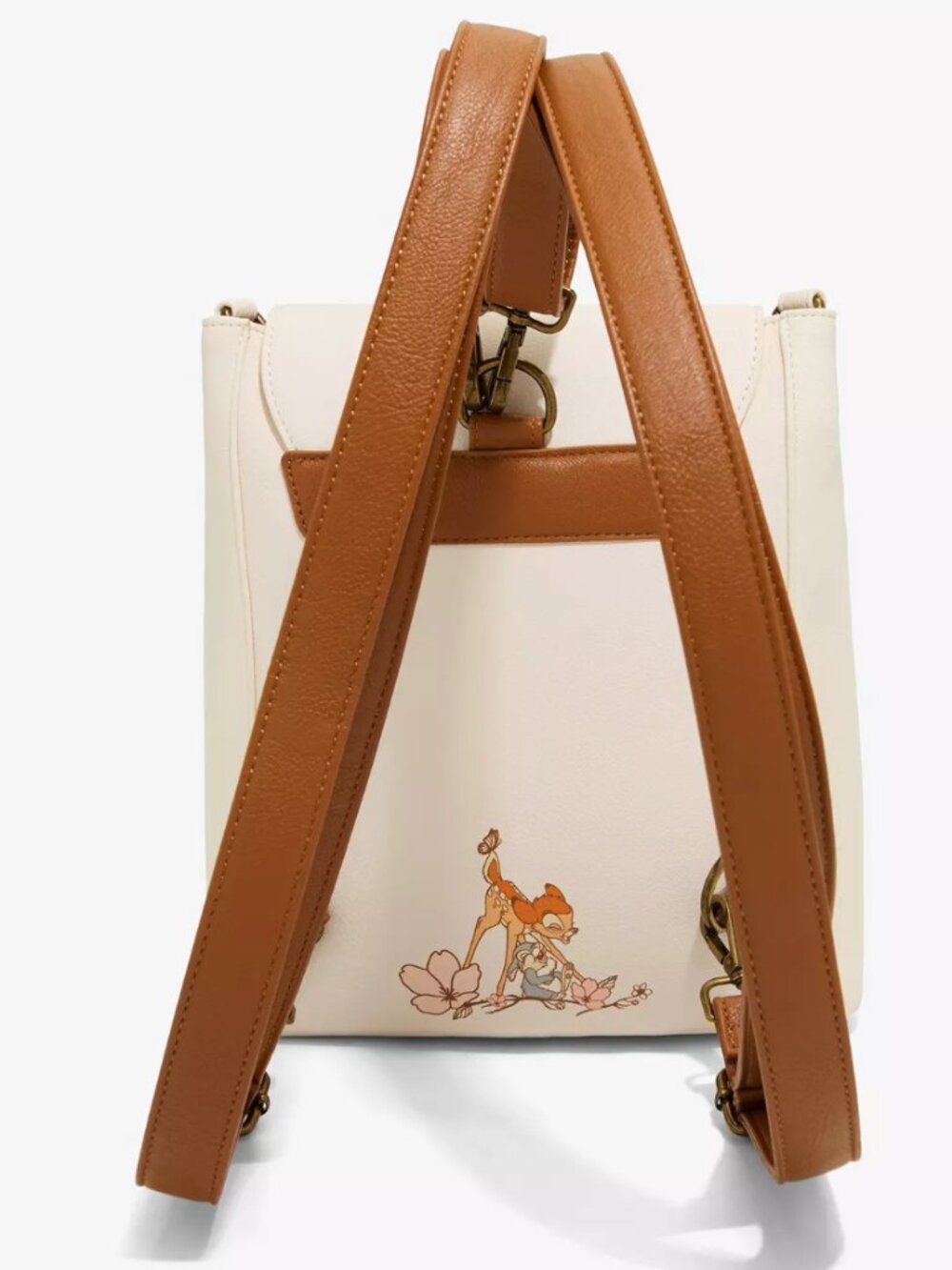 Loungefly Disney Bambi Cherry Blossom Flap Mini Backpack - Exclusive - Picture 3 of 8
